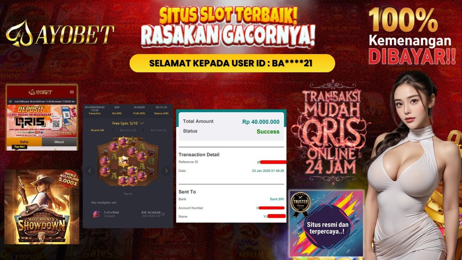 AYOBET JACKPOT SLOT WILD BOUNTY SHOWDOWN